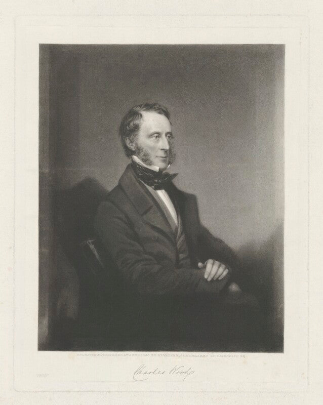 Charles wood, 1st viscount halifax npg d35217