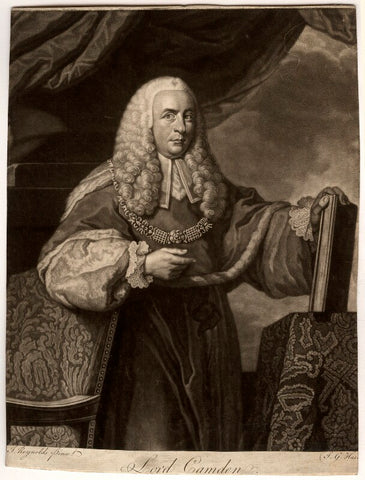 Charles Pratt, 1st Earl Camden NPG D1198