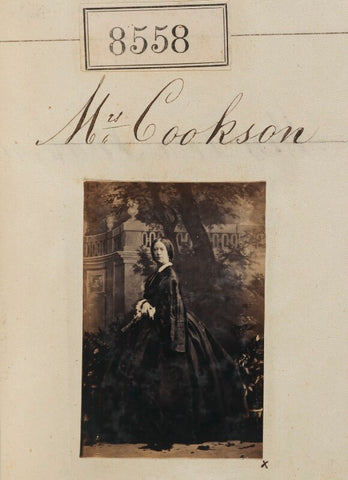 Maria Elizabeth Gertrude Sawrey-Cookson (née Tyndall, formerly Cookson) ('Mrs Cookson') NPG Ax58381