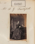 Edith Faithfull (née Lloyd) NPG Ax56037