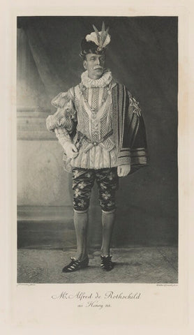 Alfred Charles de Rothschild as King Henry III NPG Ax41237