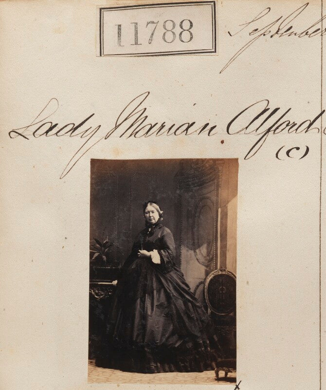 Marianne margaret egerton (née compton), viscountess alford ('lady marian alford') npg ax61468