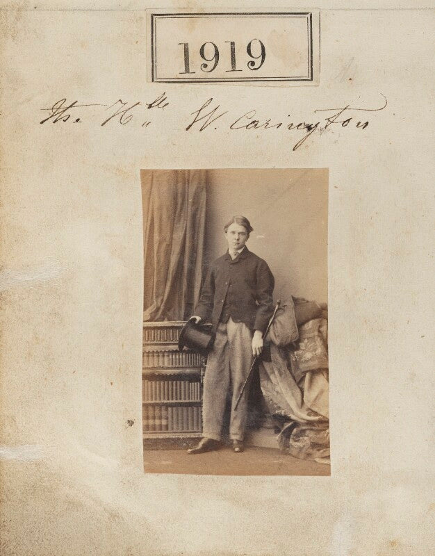 Sir william henry peregrine carington npg ax51309