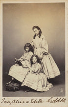Alice Liddell; Edith Mary Liddell; Ina Liddell NPG Ax68108