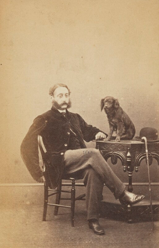 Arthur a'court fisher with charlie npg ax137942