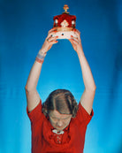 Mrs Ken Wood assisting Yevonde with Coronation sitting preparations NPG x220109