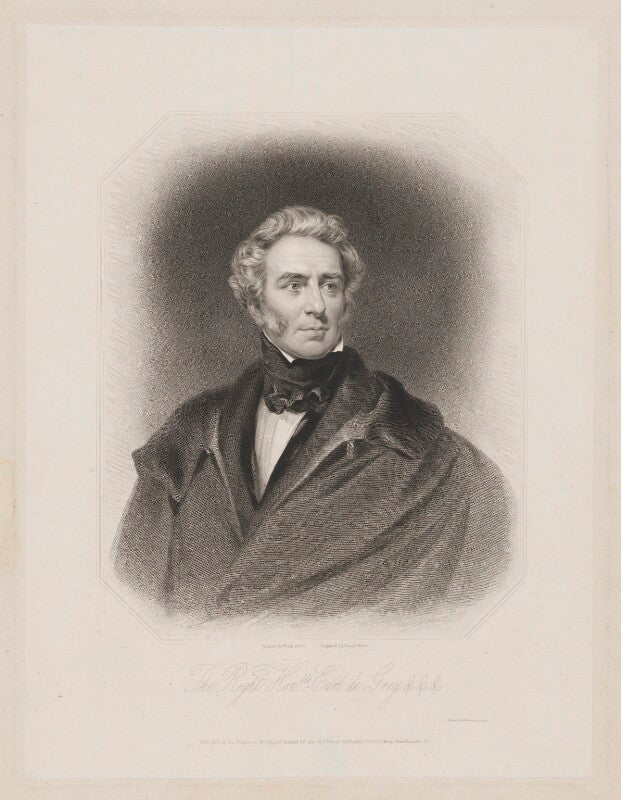 Thomas philip de grey, 2nd earl de grey npg d34848