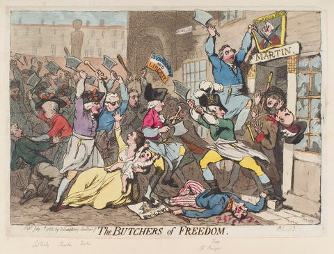 'The butchers of freedom' NPG D12384