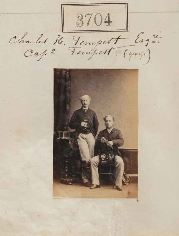 Arthur cecil tempest; sir charles henry tempest, 1st bt npg ax53100