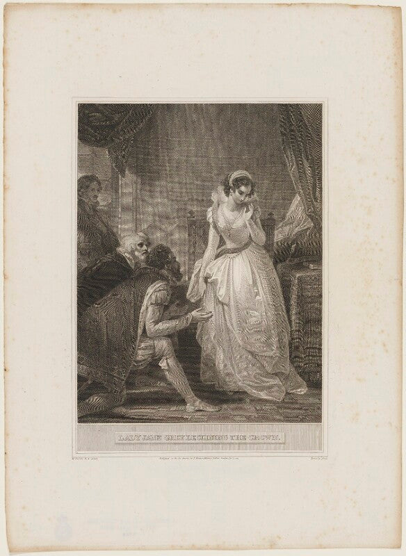 Lady jane grey ('lady jane grey declining the crown') npg d11270