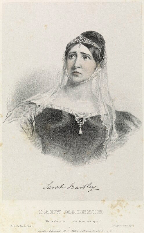 Sarah smith as lady macbeth in 'macbeth' npg d22100