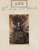 Hon. Albinia Frances Leslie-Melville (née Brodrick) NPG Ax54324