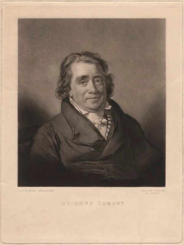 Pierre &eacute;tienne louis dumont npg d1662