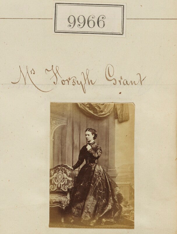 Mrs forsyth grant npg ax59684