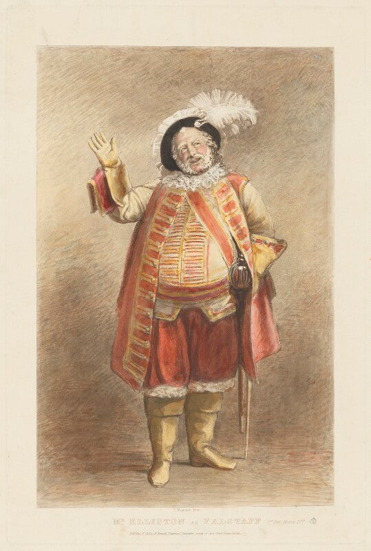 Robert william elliston as falstaff npg d36167