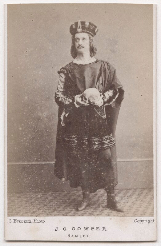 John curtis cowper as hamlet npg x197093