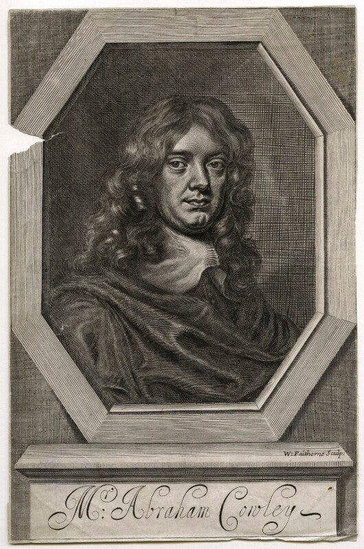 Abraham cowley npg d42466