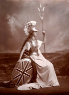 Edith Amelia (née Ward), Lady Wolverton as Britannia NPG x88532