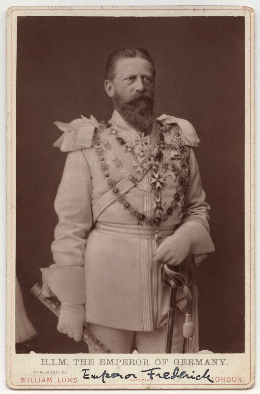 Frederick iii, emperor of germany and king of prussia npg x36380