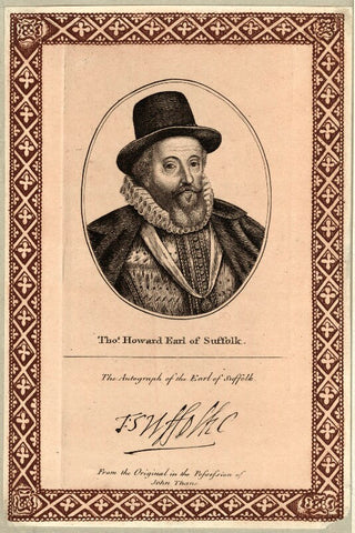 Thomas Howard, 1st Earl of Suffolk NPG D25768