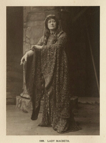 Ellen Terry as Lady Macbeth in 'Macbeth' NPG Ax131311