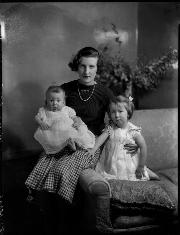 Lady elizabeth grenfell with her children npg x151847