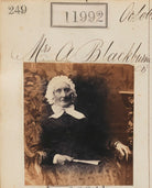 A. Blackburne NPG Ax61669