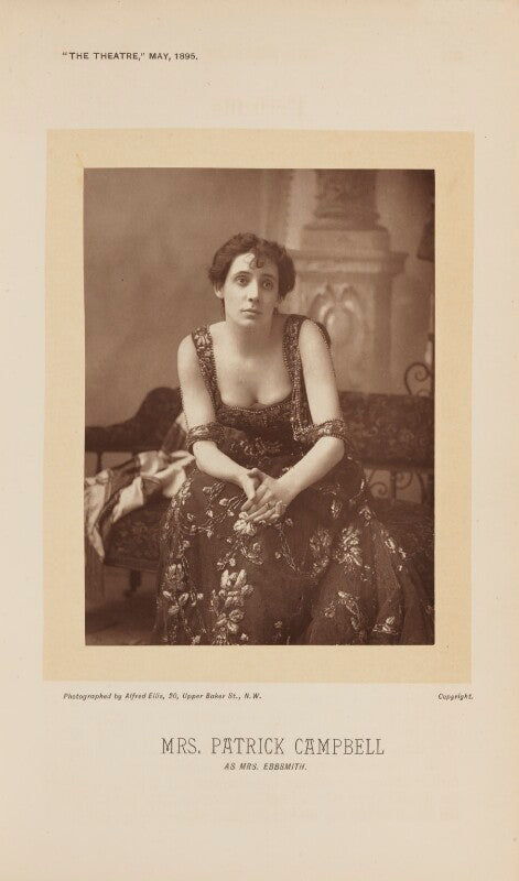 Mrs patrick campbell as mrs agnes ebbsmith in 'the notorious mrs ebbsmith' npg ax28879