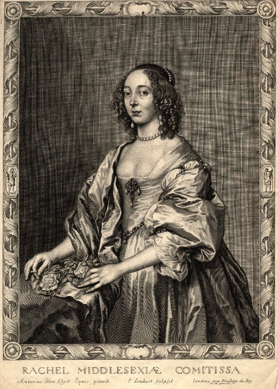Rachael cranfield (née fane), countess of middlesex npg d10952