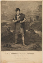 Henry Erskine Johnston in the Character of Douglas NPG D36549