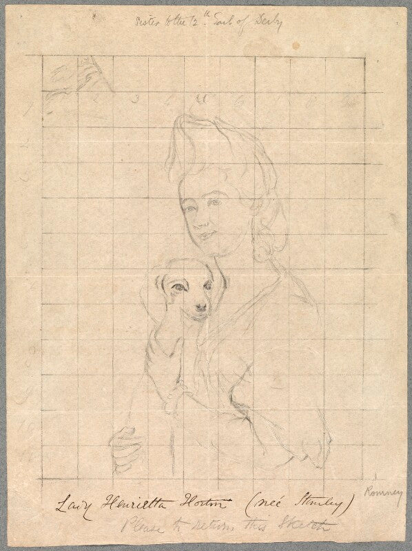 Henrietta (née stanley), lady horton npg d23120