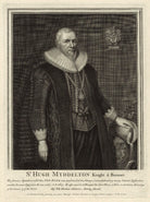 Sir Hugh Myddelton, 1st Bt NPG D26125