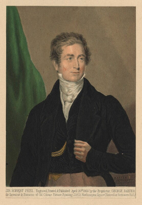 Sir robert peel, 2nd bt npg d3850