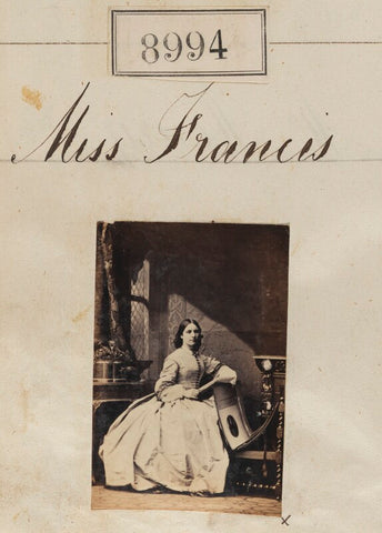 Miss Francis NPG Ax58817