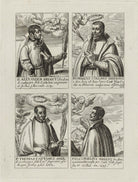 Alexander Briant, Dominic Collins, Thomas Cottam, John Cornelius NPG D25310