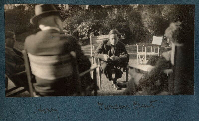 Gilbert spencer; lord henry cavendish bentinck; duncan grant; raymond mortimer npg ax143163