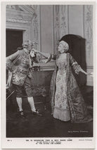 Sir Herbert Beerbohm Tree as Sir Peter Teazle; Marie Löhr (Lohr) as Lady Teazle in 'The School for Scandal' NPG x8732