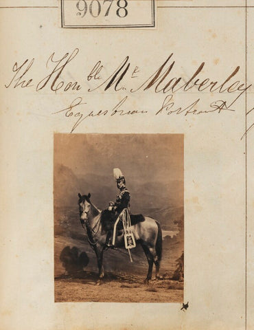 Hon. Mr Maberley NPG Ax58900