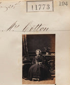 Mrs Cotton NPG Ax61453