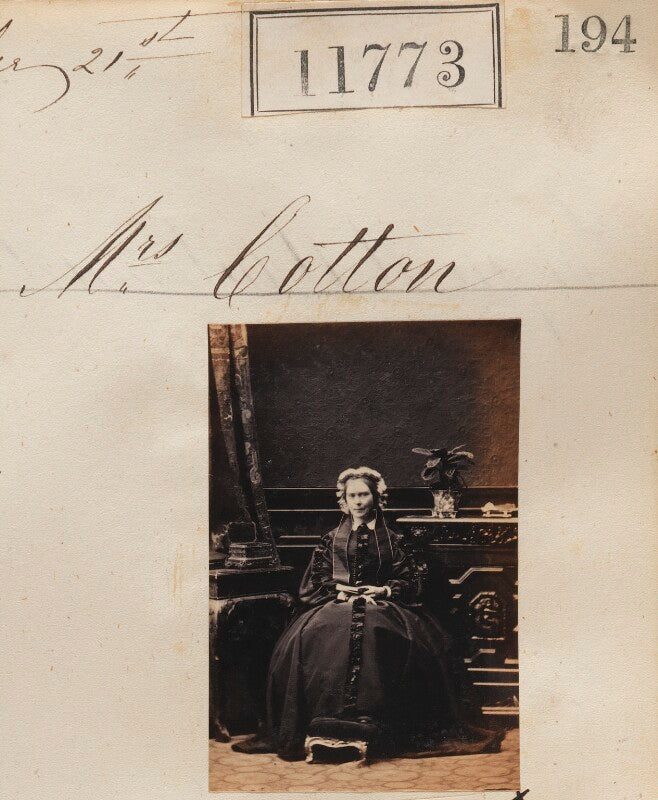 Mrs cotton npg ax61453