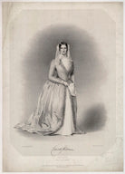 Charlotte Cushman as Mrs Haller in 'The Stranger' NPG D34484