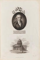 Jean-Baptiste Pierre Antoine de Monet, Chevalier de Lamarck with 'The Pantheon at Paris' NPG D34338