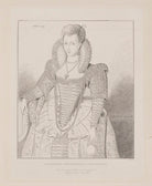 probably Elizabeth ('Bess') Ralegh (née Throckmorton), Lady Ralegh NPG D38707