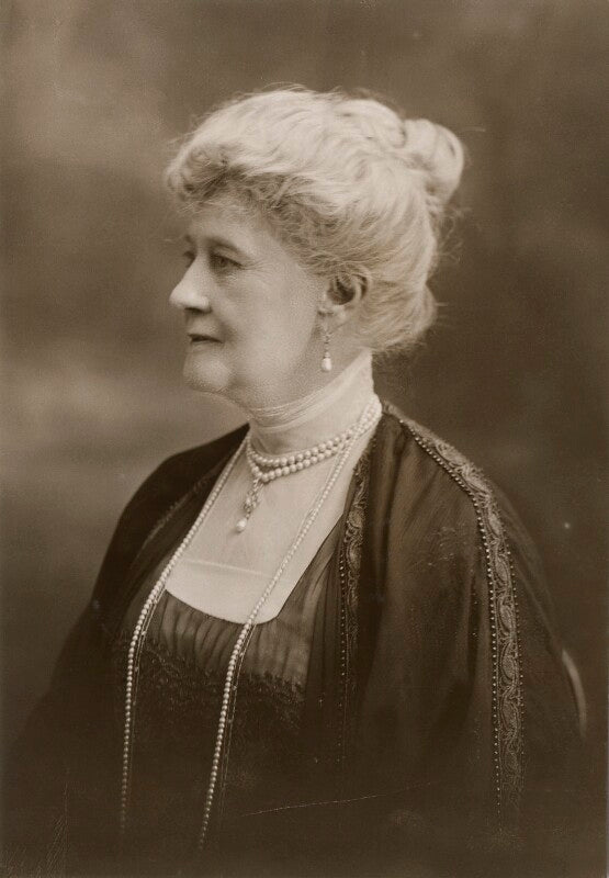 Georgiana (née warrin), lady macmillan npg x83713