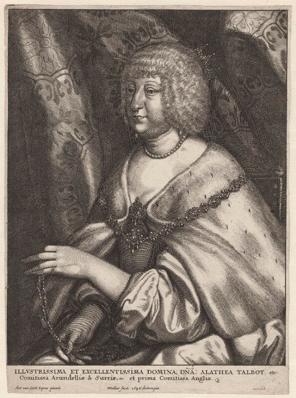 Aletheia talbot, countess of arundel npg d9598