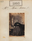 Mrs Mackeone NPG Ax55948