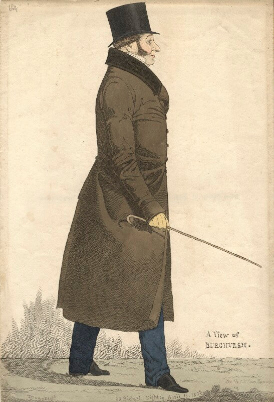 John fane, 11th earl of westmorland ('a view of burghersh') npg d13526