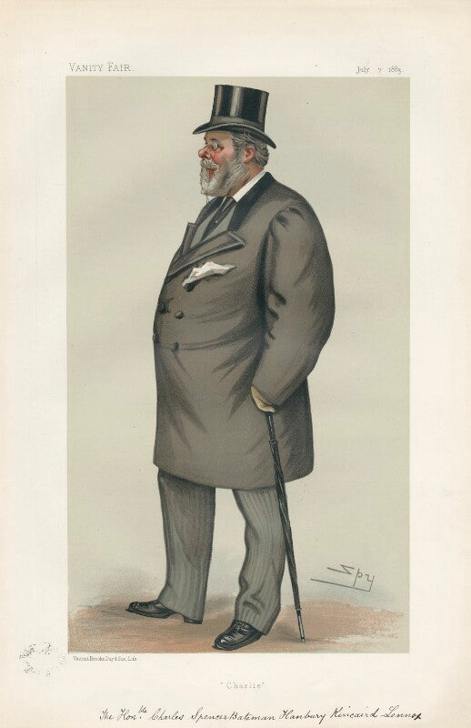 Hon charles spencer bateman hanbury kincaid lennox (né kincaid lennox) ('men of the day. no. 288.') npg d44128