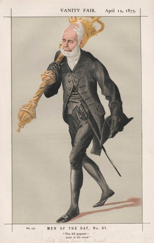 Lord charles james fox russell ('men of the day, no. 61.') npg d43583