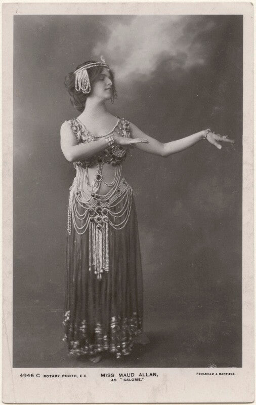 Maud allan as 'salome' npg x198333